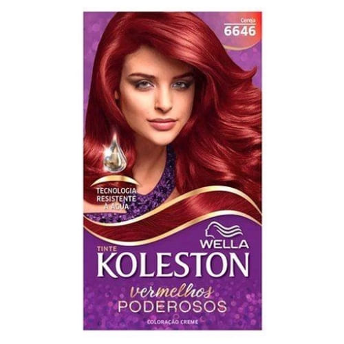 Tintura Koleston Vermelhos Poderosos N 6646 Cereja 1 Kit