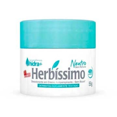 Desodorante Herbíssimo Neutro Creme 55g