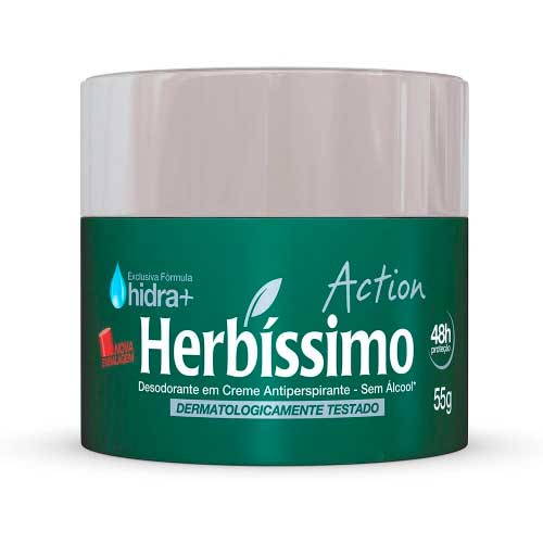 Desodorante Herbissimo Action Creme 55g