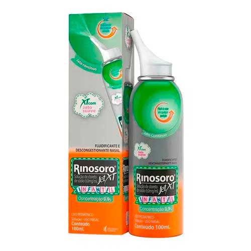 Rinosoro Jet Xt Infantil Spray Nasal 100ml