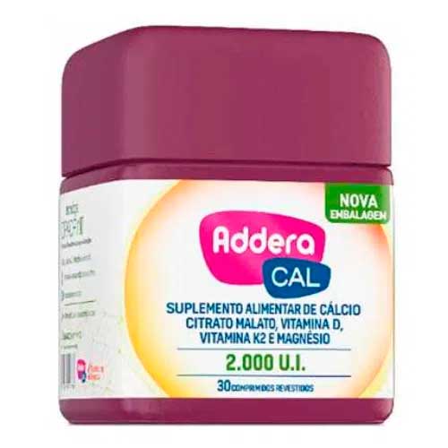 Suplemento Alimentar Addera Cal 2.000ui 30 Comprimidos