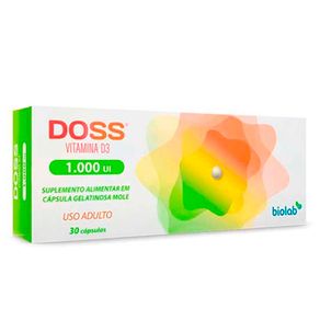 Doss 1.000Ui 30 Cápsulas Moles