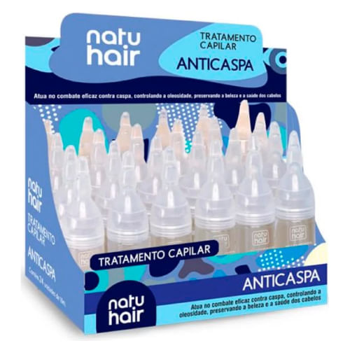 Tratamento Capilar Natuhair Anticaspa 1 Ampola De 10ml