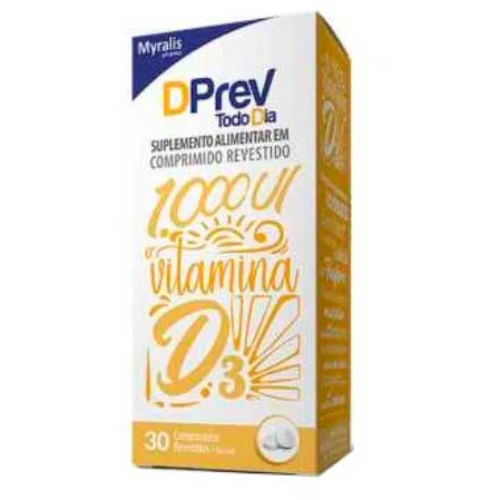 Dprev Todo Dia 1.000ui 30 Comprimidos