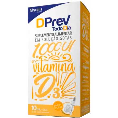 Dprev Todo Dia 1.000ui Solução Oral 10ml