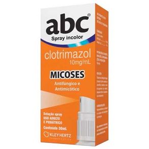 Abc Spray Solução Dermatológica 30Ml