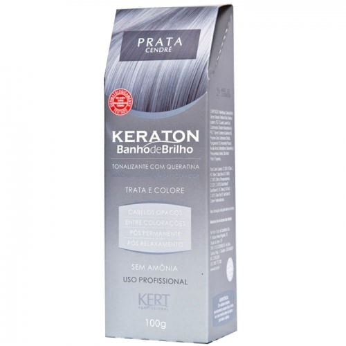Tintura Keraton Banho De Brilho Cendré 100g