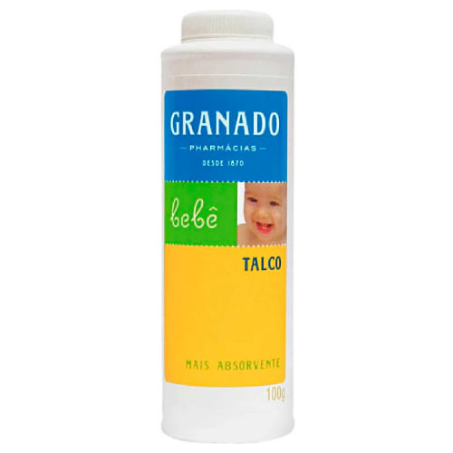 Talco Infantil Granado Bebê 100g