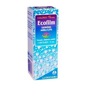 Ecofilm Solução Oftálmica 15Ml