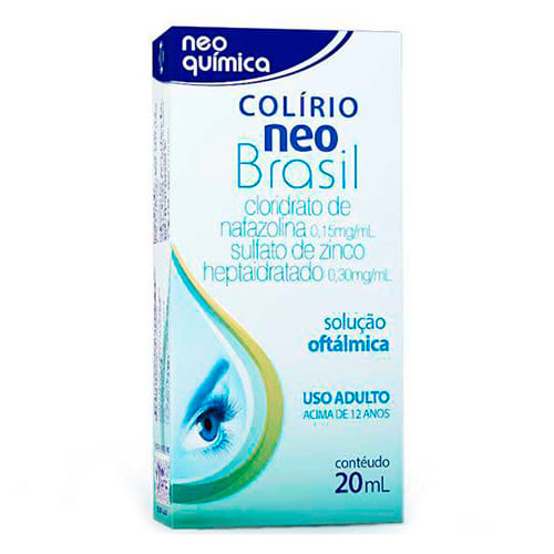 Colírio Neo Brasil Solução Oftalmológica 20ml