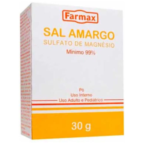 Sal Amargo Pó Para Solução Oral 30g