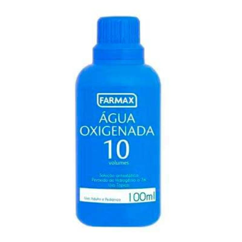 Água Oxigenada 10 Volumes Farmax 100ml