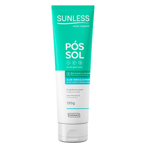 Loção Pós Sol Sunless 120g