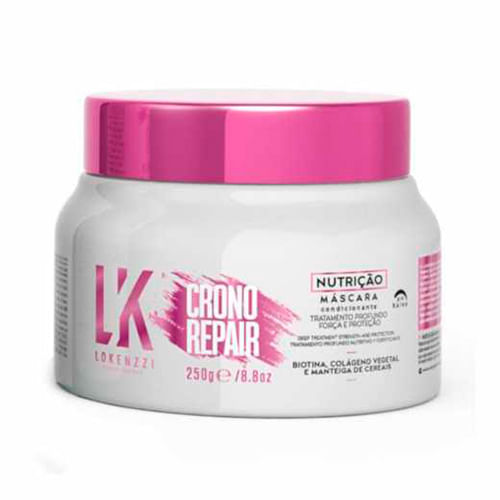 Máscara De Hidratação Capilar Lokenzzi Crono Repair Nutrição 250g