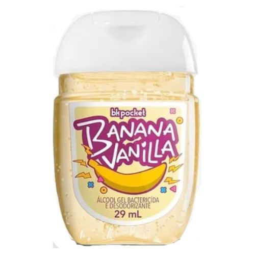 Álcool Em Gel Bodyn Key Banana Vanilla 29ml