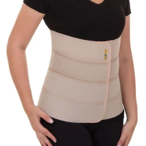 Faixa Abdominal Elástica Ortocenter 4 Painéis G 1 Unidade