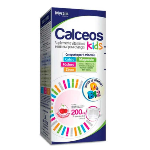 Calceos Kids Solução Oral 200ml