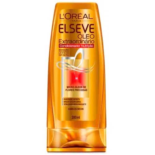 Condicionador Elseve Óleo Extraordinário Nutrição 200ml