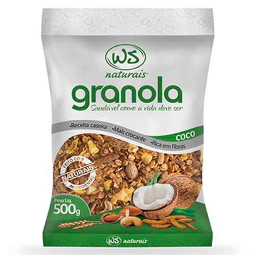 Granola Ws Naturais Coco 500g