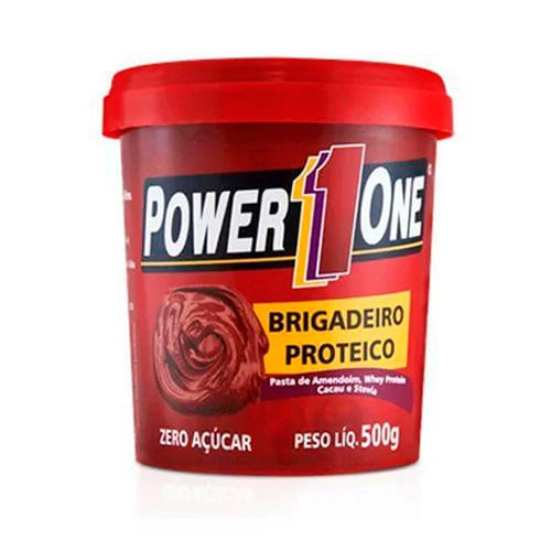 Pasta De Amendoim Power1one Brigadeiro 500g
