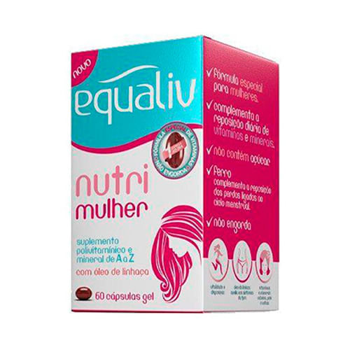 Equaliv Nutri Mulher 60 Cápsulas