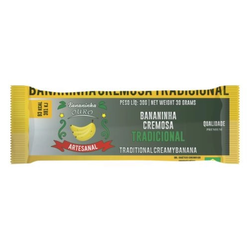 Bananinha Ouro Cremosa Tradicional 30g