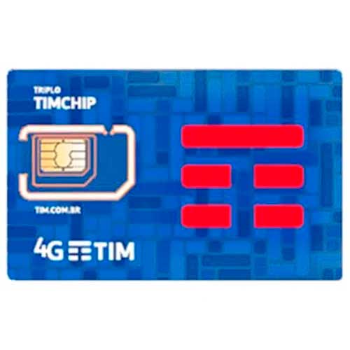 Chip Tim 4g 1 Unidade