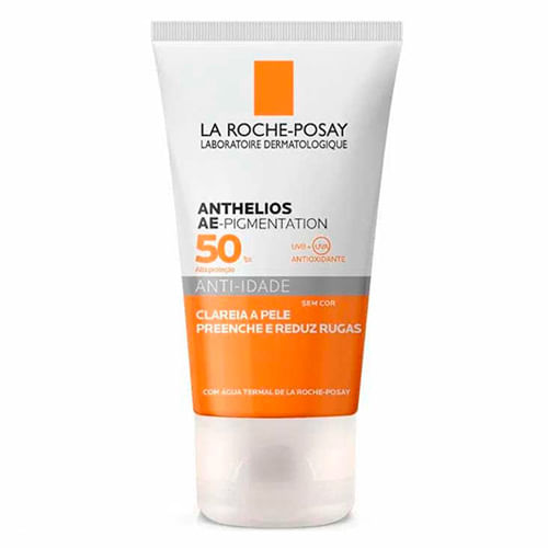 Protetor Solar Anti-idade La Roche-posay Anthelios Ae Pigmentation Sem Cor Fps50 40g