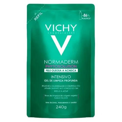 Refil Gel De Limpeza Facial Vichy Normaderm Phytosolution 240g
