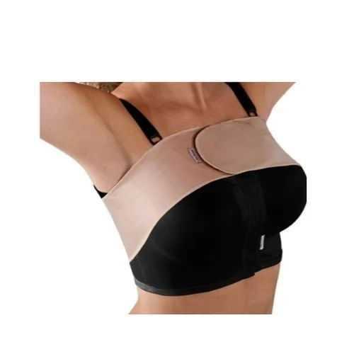 Faixa Estabilizadora De Prótese Inn-forma Com Velcro Chocolate P 1 Unidade