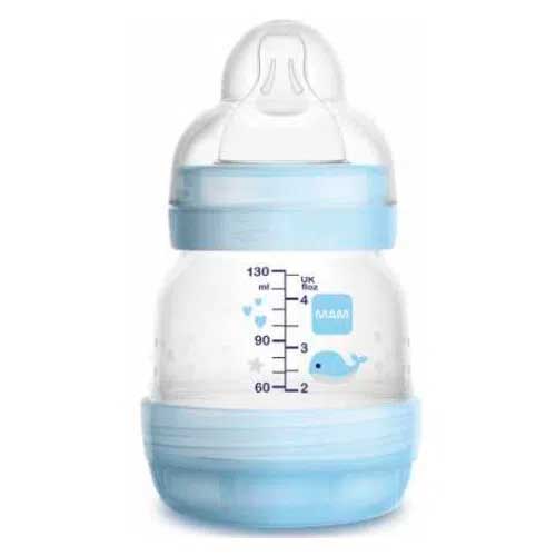 Mamadeira Mam Easy Start Azul 130ml 1 Unidade