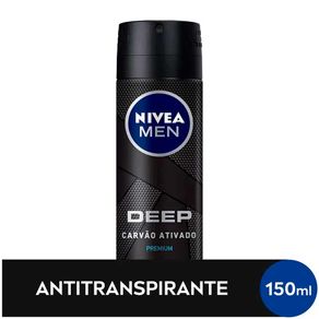 Desodorante Nivea Men Deep Original Aerosol 150Ml