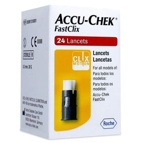 Lancetas Accu-Chek Fastclix 24 Unidades