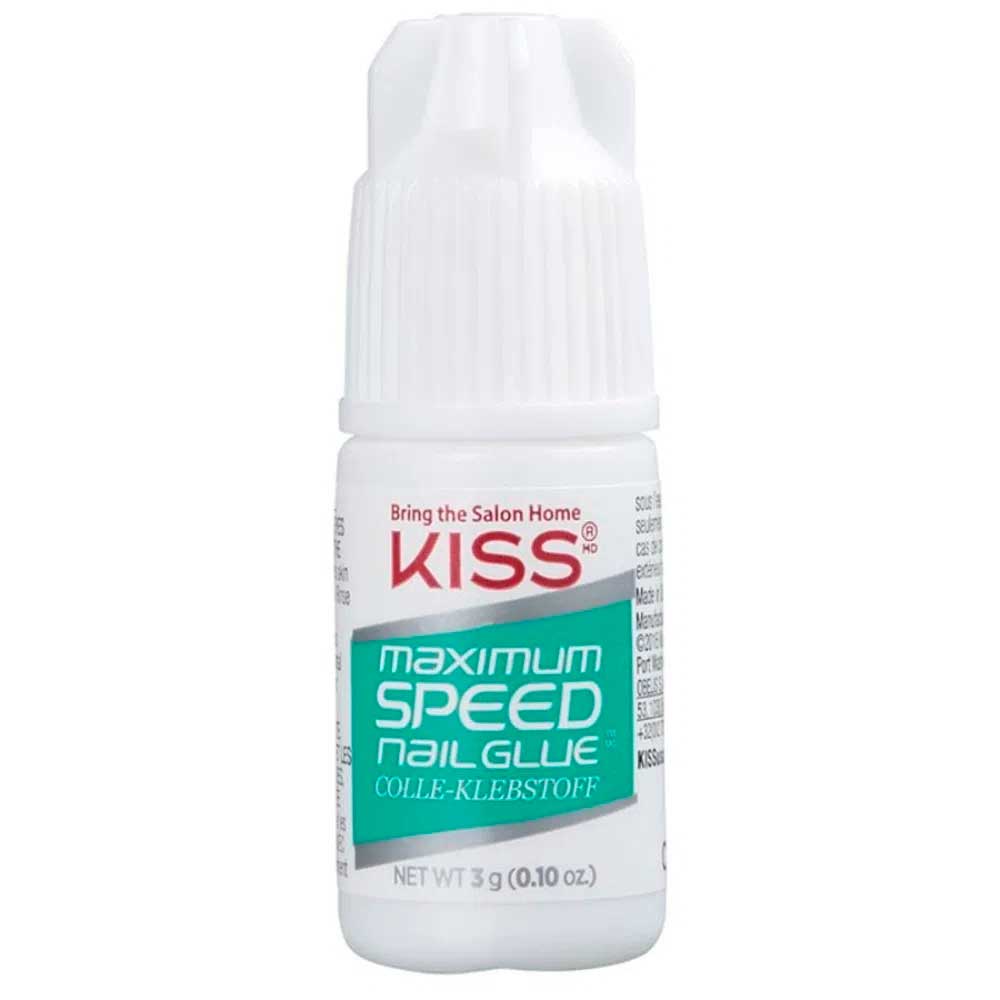Cola Para Unhas Postiças Kiss New York Secagem Rápida 3g