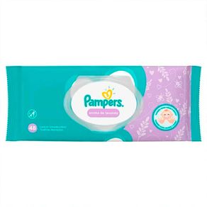 Lenços Umedecidos Pampers Aroma De Lavanda 48 Unidades