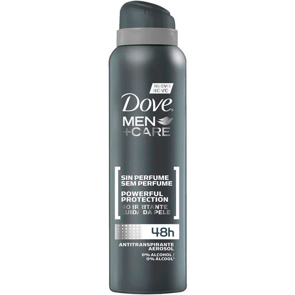 Desodorante Aerosol Dove Men +care sem Perfume 72h 150ml
