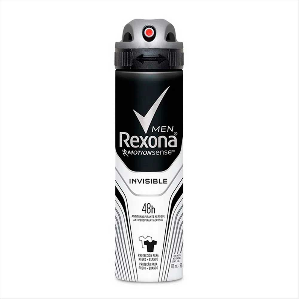 Desodorante Rexona Men Invisible Aerosol 150ml