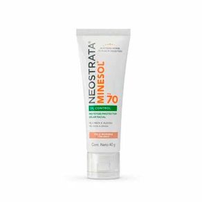 Protetor Solar Facial Neostrata Minesol Oil Control Pele Morena Fps70 40G