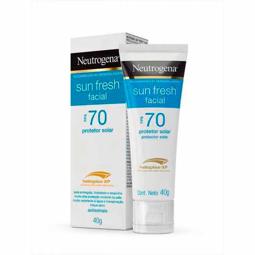 Protetor Solar Facial Neutrogena Sun Fresh Fps70 40g