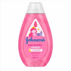 Shampoo Infantil Johnsons Baby Gotas De Brilho 400Ml