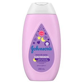 Hidratante Infantil Johnsons Baby Hora Do Sono Frasco 200Ml