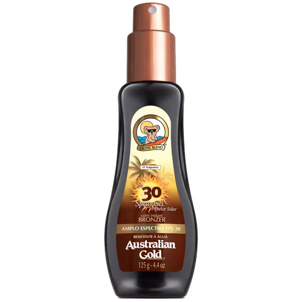 Protetor Solar Australian Gold Fps30 Spray 125g