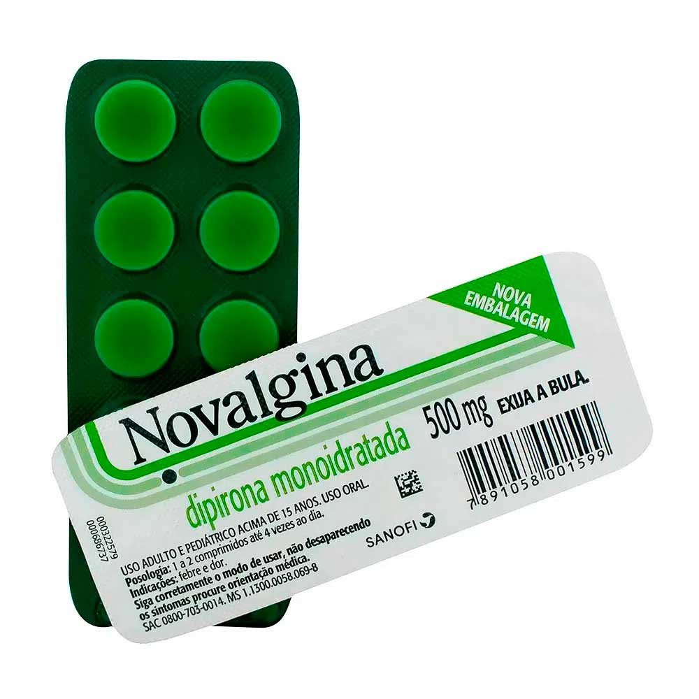 Novalgina 500mg 10 Comprimidos