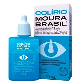 Colírio Moura Brasil Solução Oftalmológica 20Ml