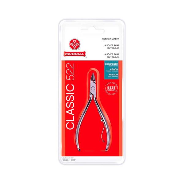 Alicate De Unhas Mundial Classic 522 1 Unidade