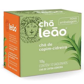 Chá Matte Leão Fuze Capim Cidreira 10 Sachês