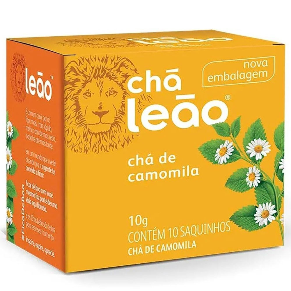 Chá Matte Leão Fuze Camomila 10 Sachês