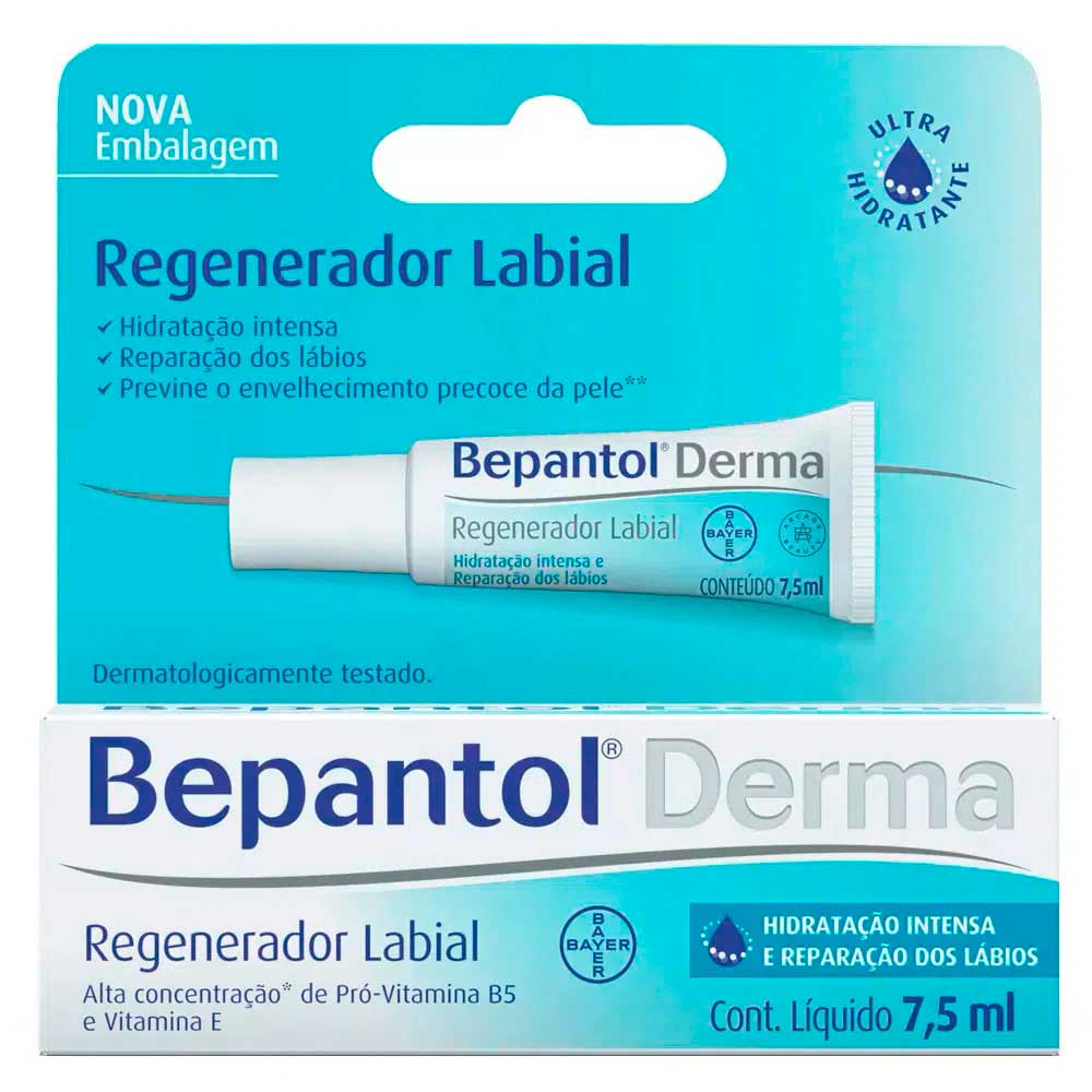 Regenerador Labial Bepantol Derma 7,5ml