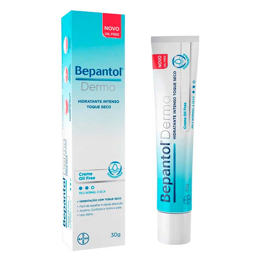 Creme Hidratante Bepantol Intenso Derma Toque Seco 30g