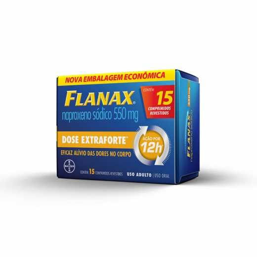 Flanax 550mg 15 Comprimidos Revestidos
